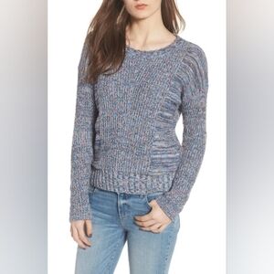 Rails Else Sweater Speckled Blue Medium